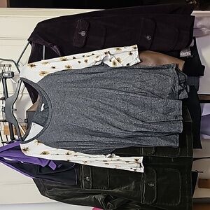 Maurices sunflower sleeve casual top